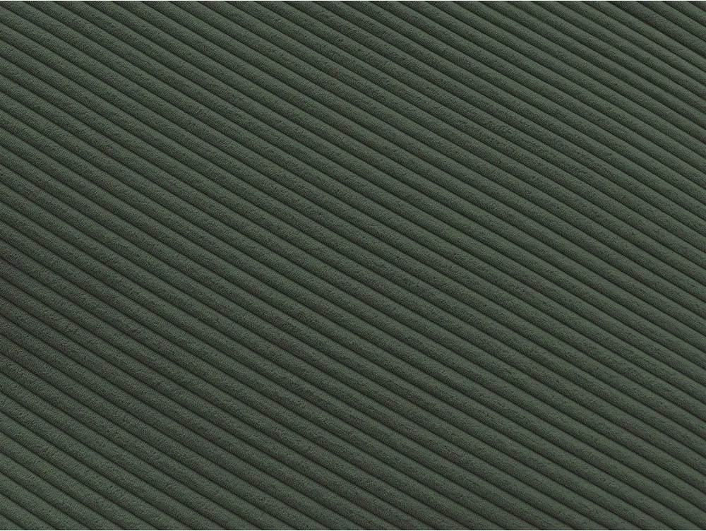 Colțar verde cu tapițerie din catifea reiată Belair – Bobochic Paris