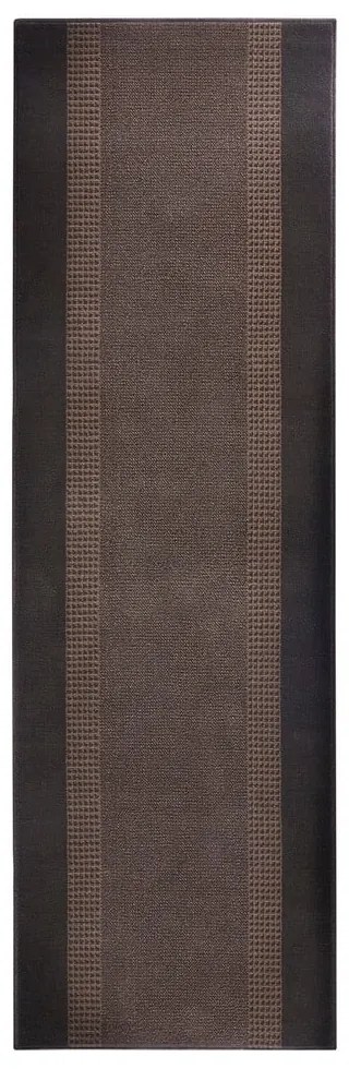 Covor tip traversă Hanse Home Basic, 80x300 cm, maro