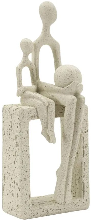 Mauro Ferretti Statuetă Maternitate Cu Pietre, 10 X 7,5 X 26 Cm | Aosom Romania