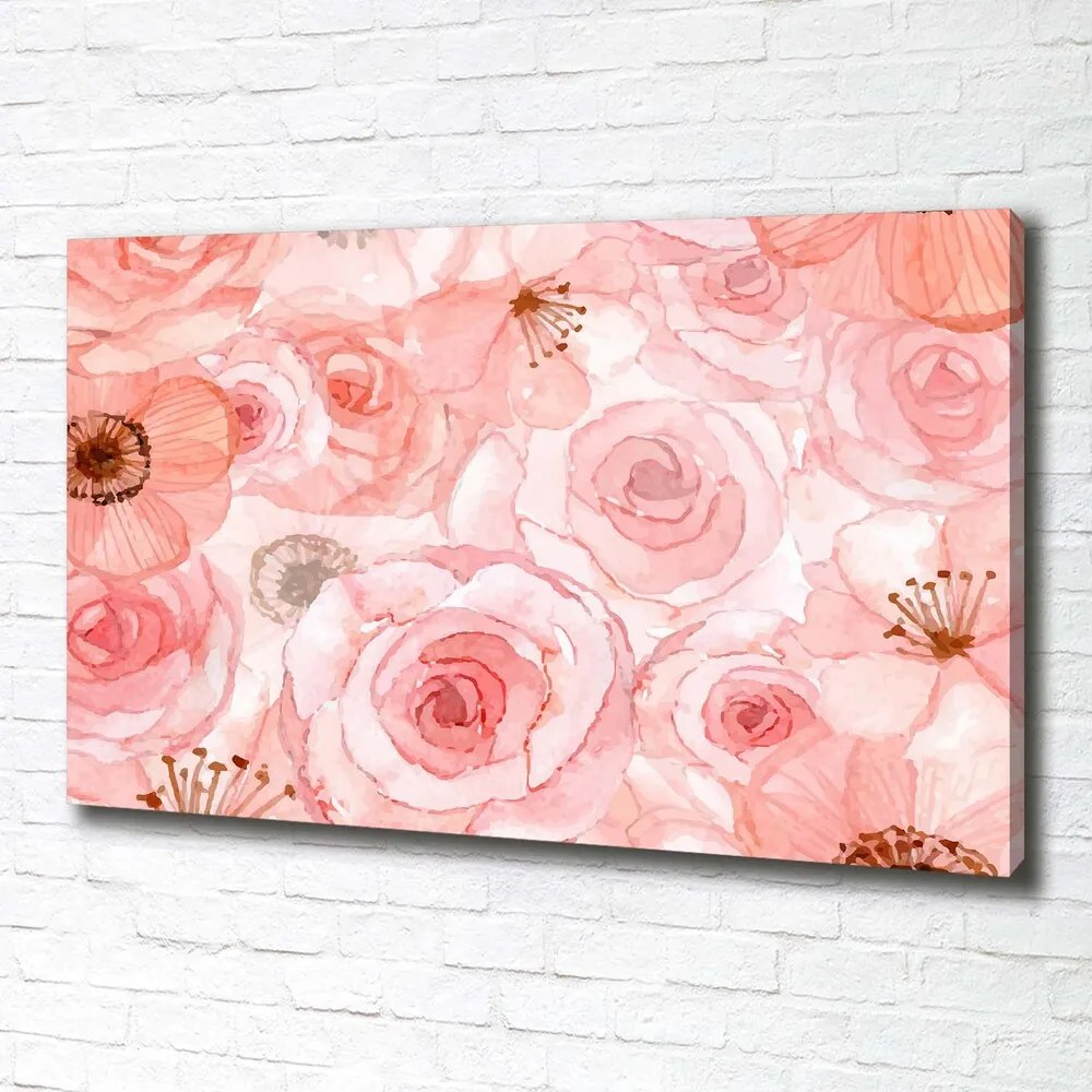 Print pe pânză Model floral