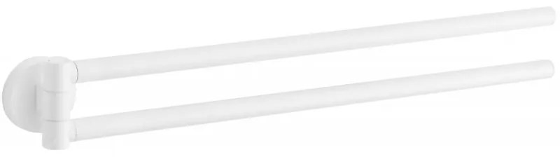 Mexen Remo suport pentru prosoape dublu rotativ, alb - 70507255-20