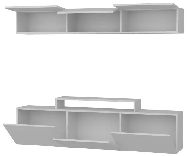 Comoda TV Line - Alb