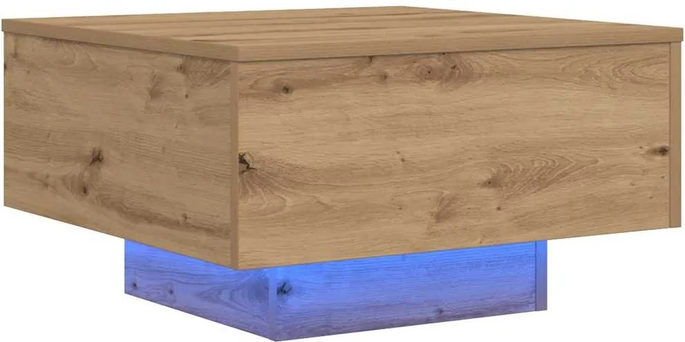 vidaXL Masă de cafea Stejar Artizanal 55 x 55 x 31 cm Lemn compozit