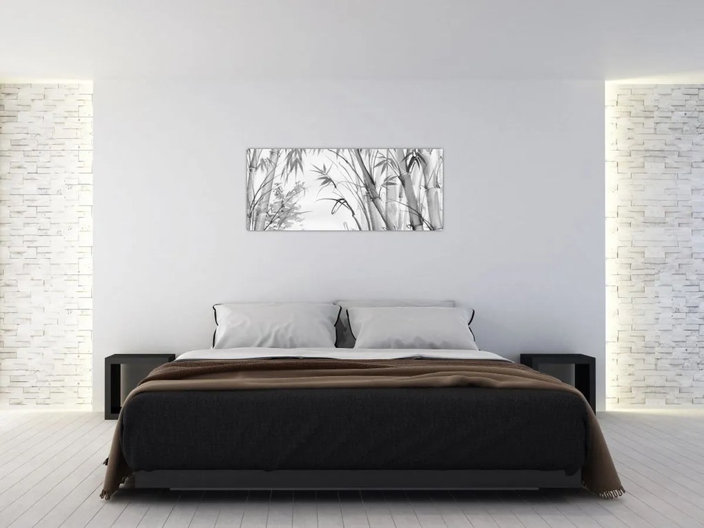 Tablou - Pădure de bambus (120x50 cm)