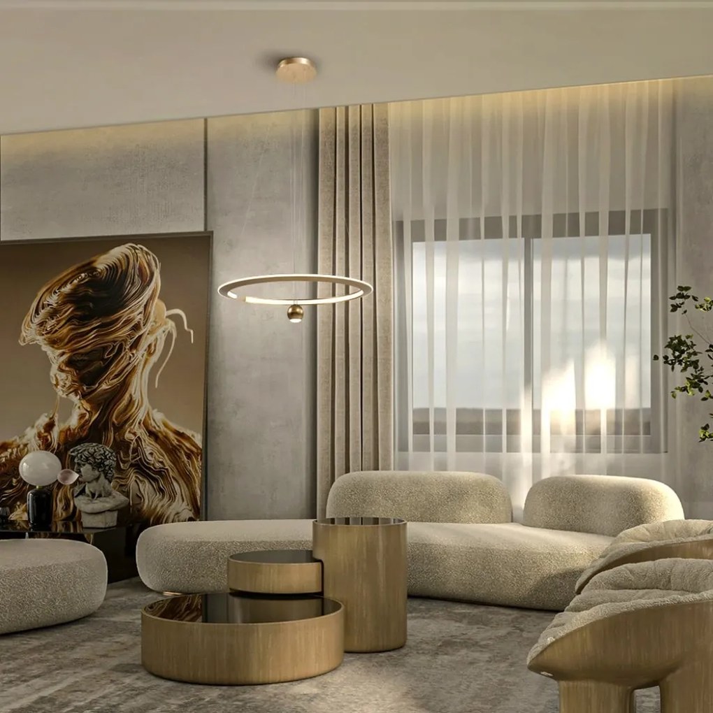 Lustra LED moderna cu telecomanda Orane D60
