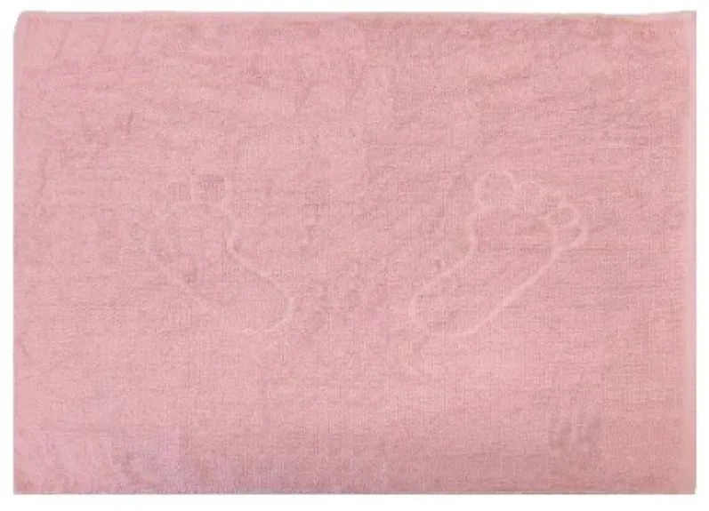 Covoras de baie EVOLA 50x70 cm roz deschis, 100% bumbac