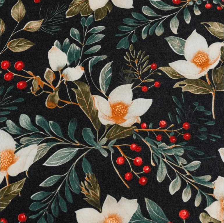 Lenjerie de pat din microfibra WINTER MAGNOLIA colorata Dimensiune lenjerie de pat: 70 x 90 cm | 140 x 220 cm
