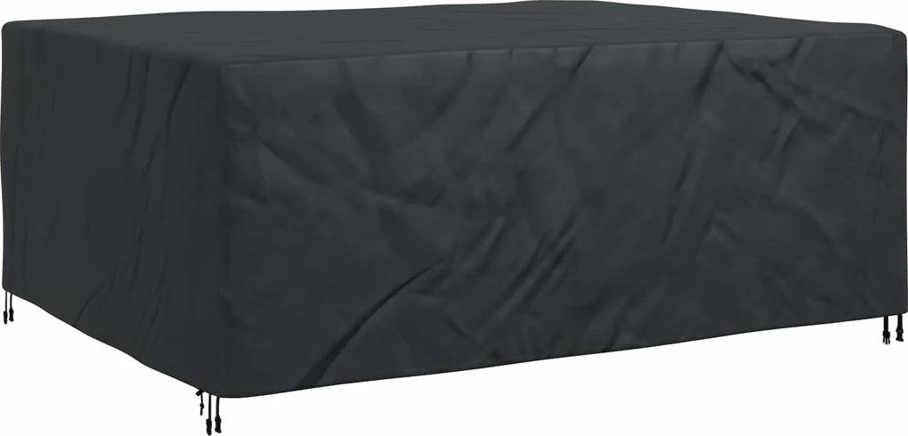 vidaXL Husă pentru mobilă Simplu Negru 240 x 190 x 90 cm 210D