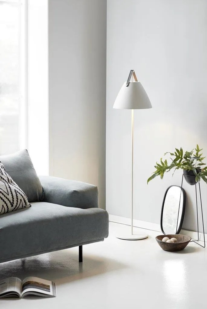 Lampadar design nordic STRAP alb 46234001 DFTP