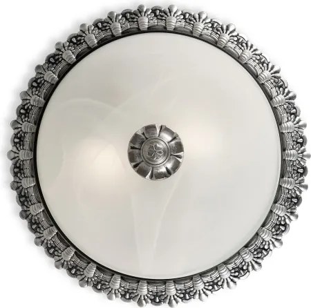 Brilagi - Plafonieră FRESCO 2xE27/40W/230V Ø 30 cm argintie