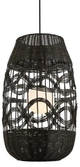 Lustră pe cablu ARONA 1xG9/9W/230V d. 40 cm negru