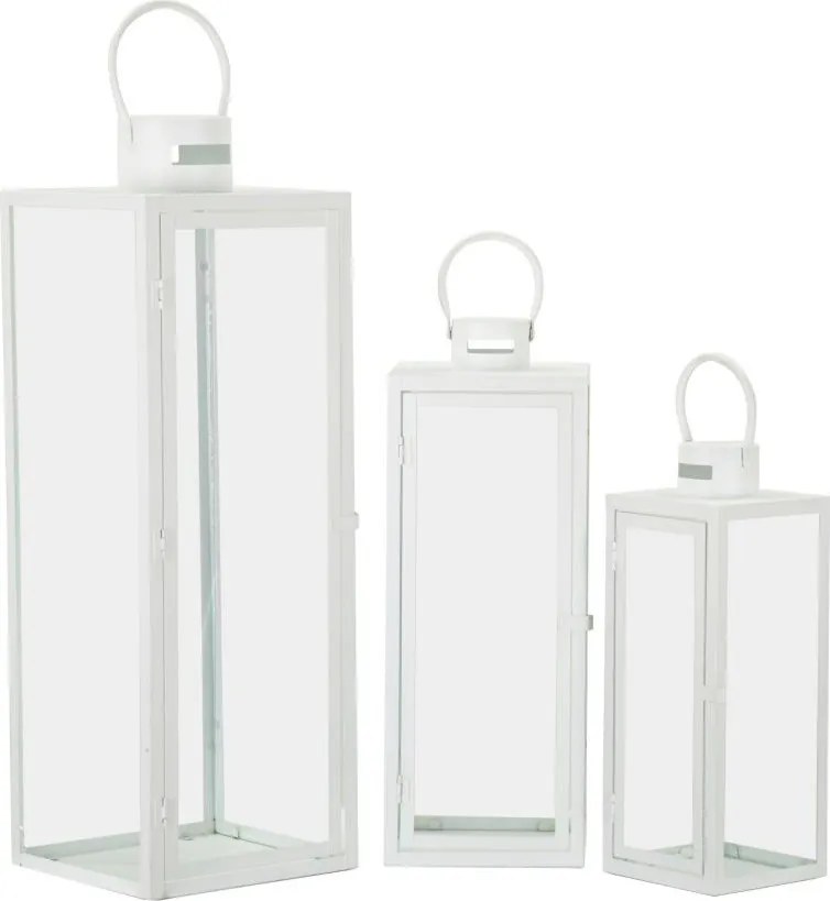 Felinar 3 buc. din metal (înălțime 66 cm) – Mauro Ferretti