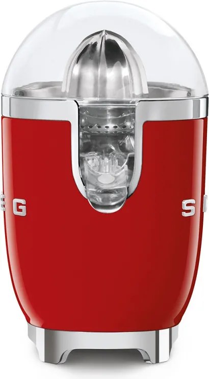 Storcător electric de citrice Smeg CJF11RDEU, 70 W, sistem anti-picurare, bază antiderapantă, roșu