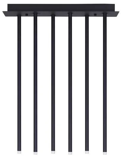 Lustra LED aplicata design minimalist STILVI 17W negru