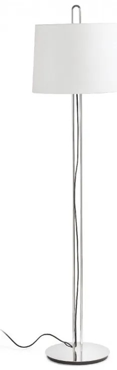 Lampadar / Lampa de podea moderna design elegant MONTREAL crom/bej