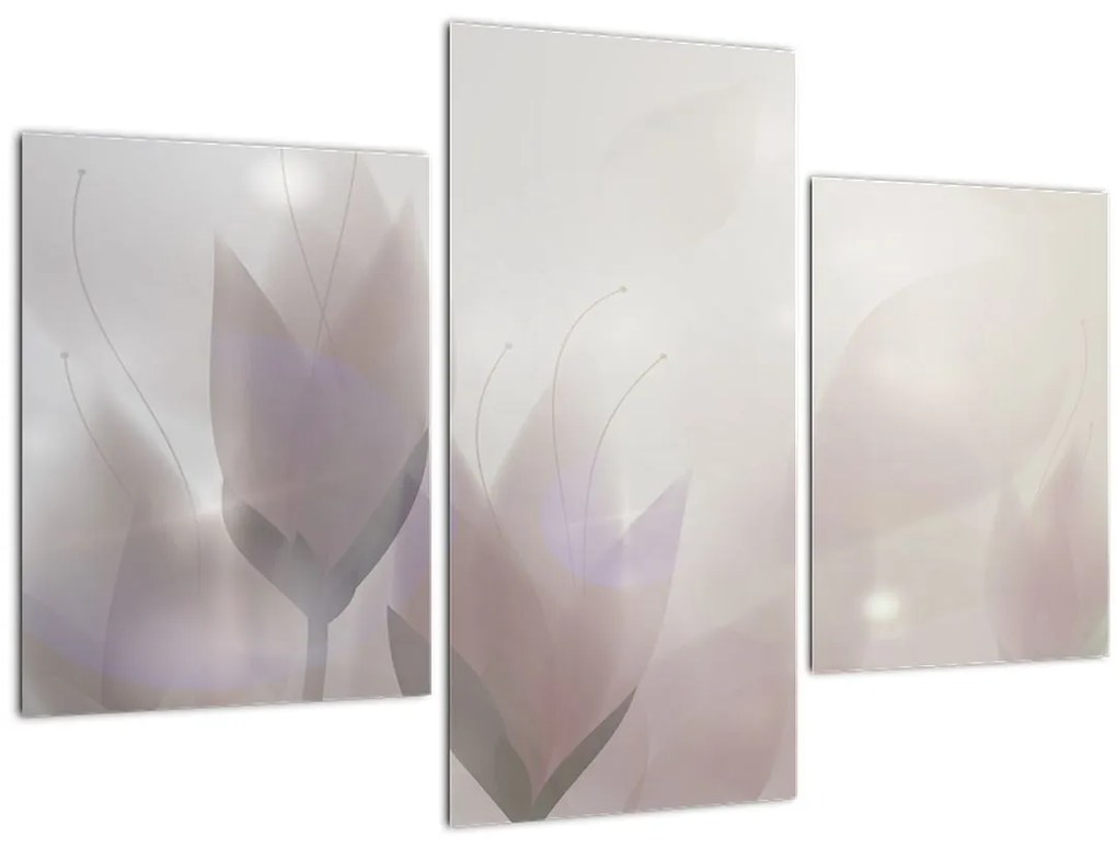 Tablou - Flori de crocus (90x60 cm)