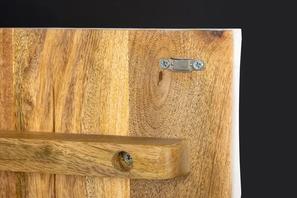 Comoda design vintage Golden Sunset 140cm alb