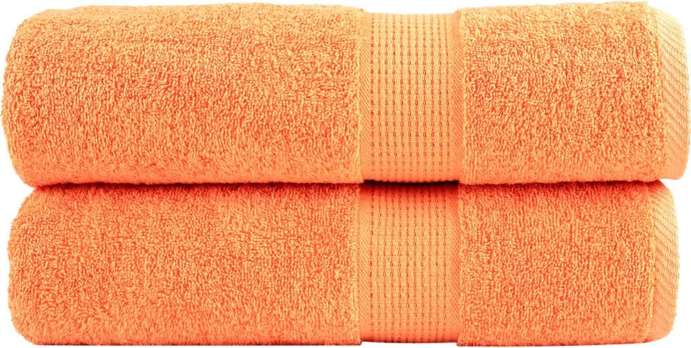 vidaXL Prosoape de duș premium SOLUND 2 buc. 70x140 cm 600 gsm