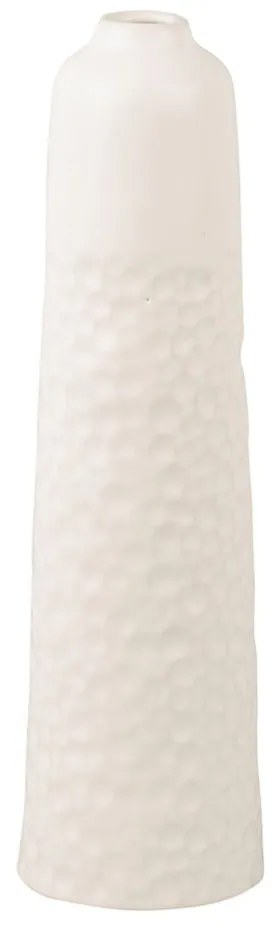 Vază din ceramică PT LIVING Carve, înălțime 27,5 cm, alb