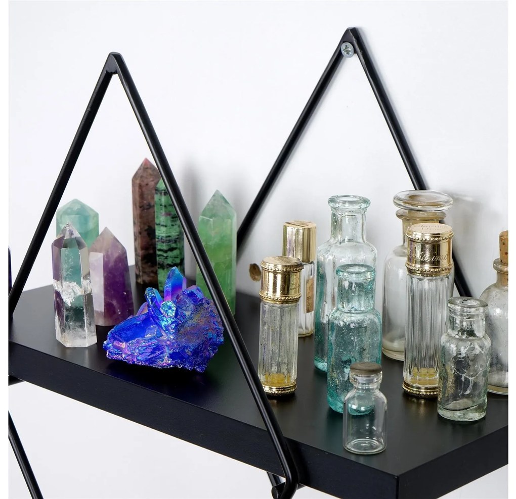 Raft decorativ de perete Duvelo 15 (negru) . 1093638