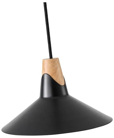 Lustră pe cablu 1xE27/15W/230V negru