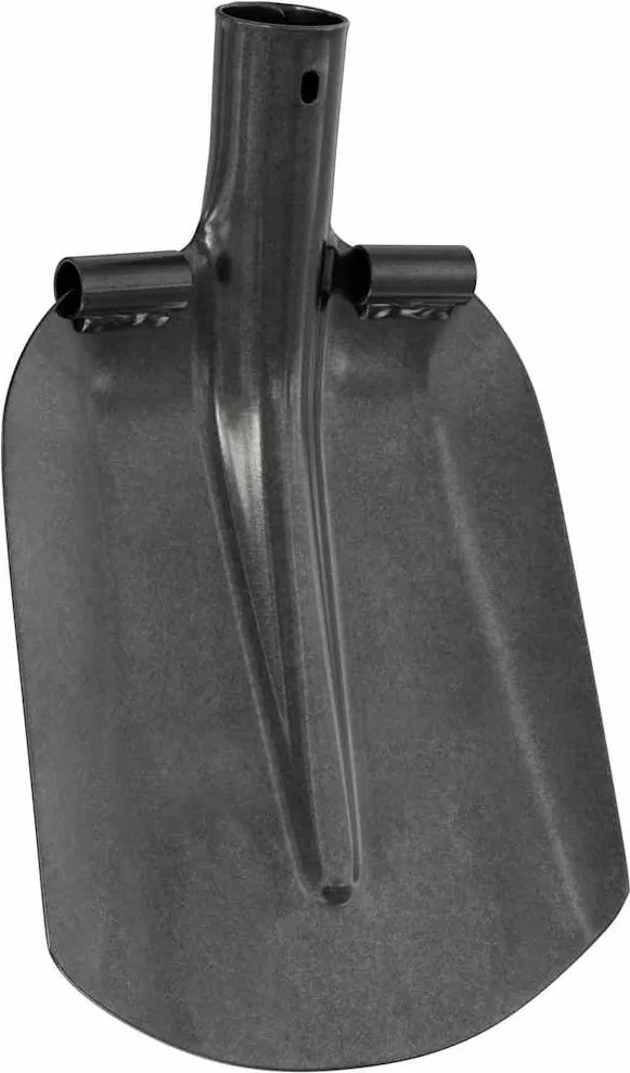 vidaXL Cap de lopată Argintiu 33 x 21 cm Oțel vopsit electrostatic