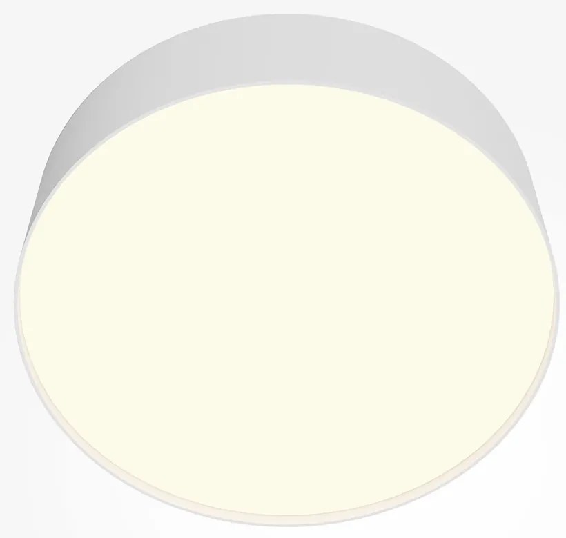 Plafoniera LED design tehnic Zoom D-30cm 3000K alba