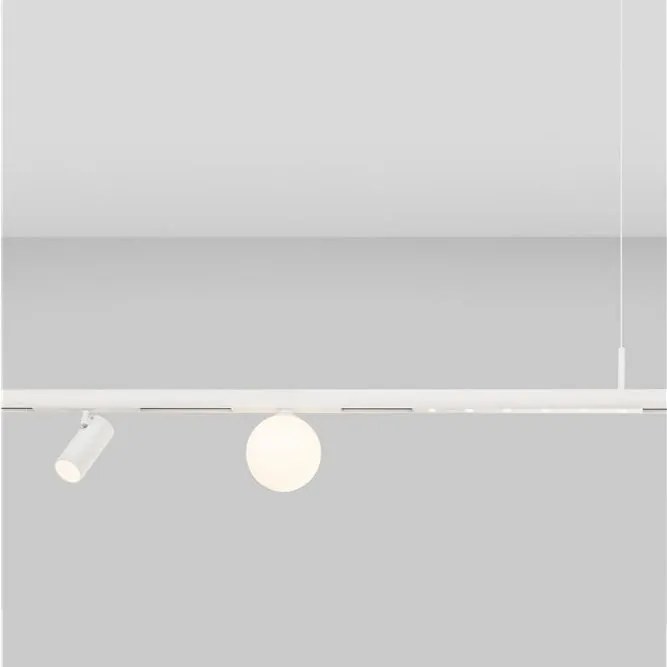 Sina magnetica suspendata tip lustra MADOC alb