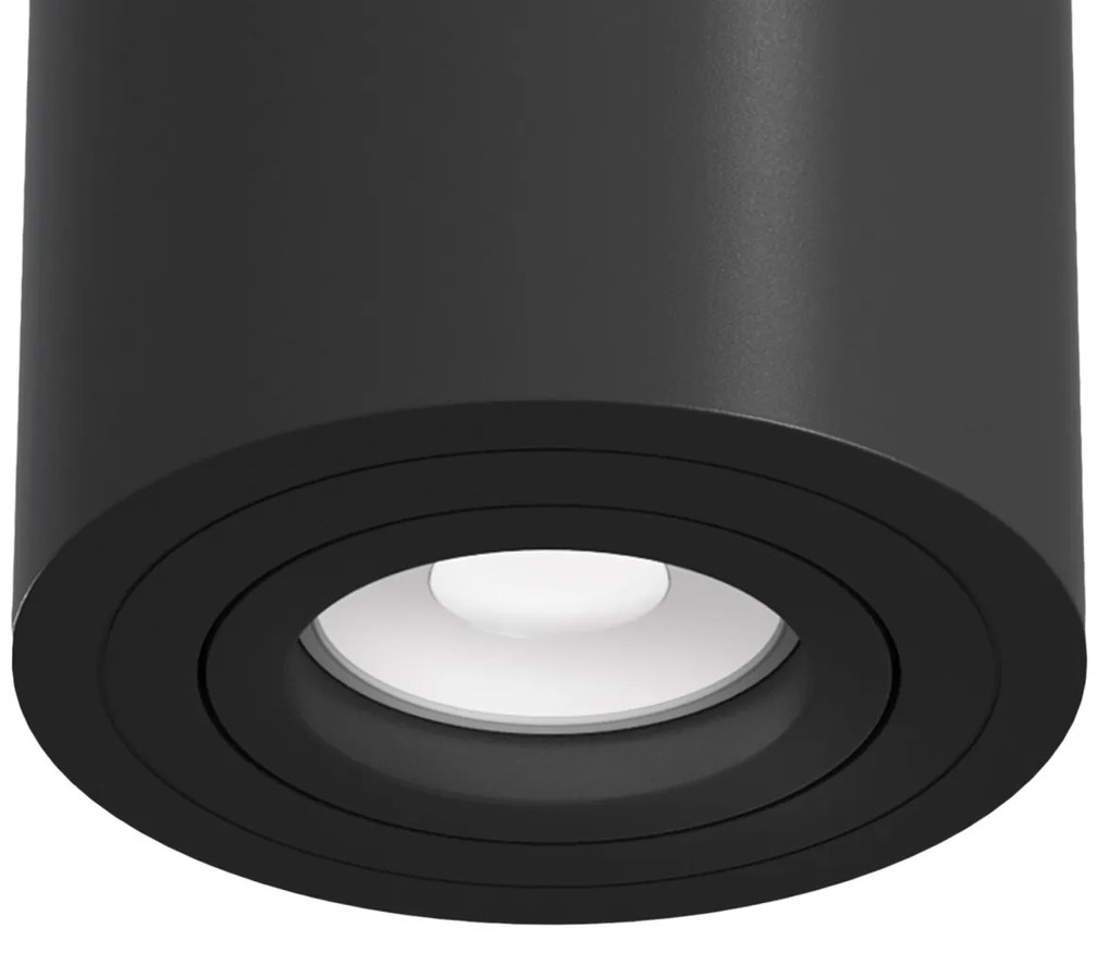 Corp de iluminat aplicat cu spot directionabil Alfa negru MY-C016CL-01B