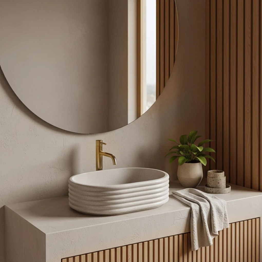 Lavoar pe blat Nicoletta Beige
