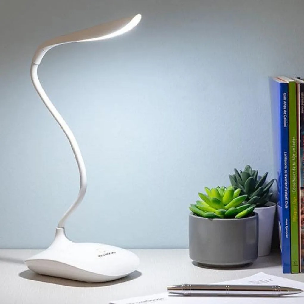 Lampa flexibila pentru citit cu led, reincarcabila, sensibila la atingere Lum2go