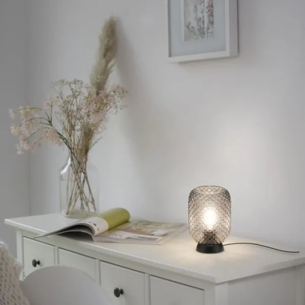 Lampă de masă JUST LIGHT. 14906-18 REISHI 1xE27/40W/230V negru