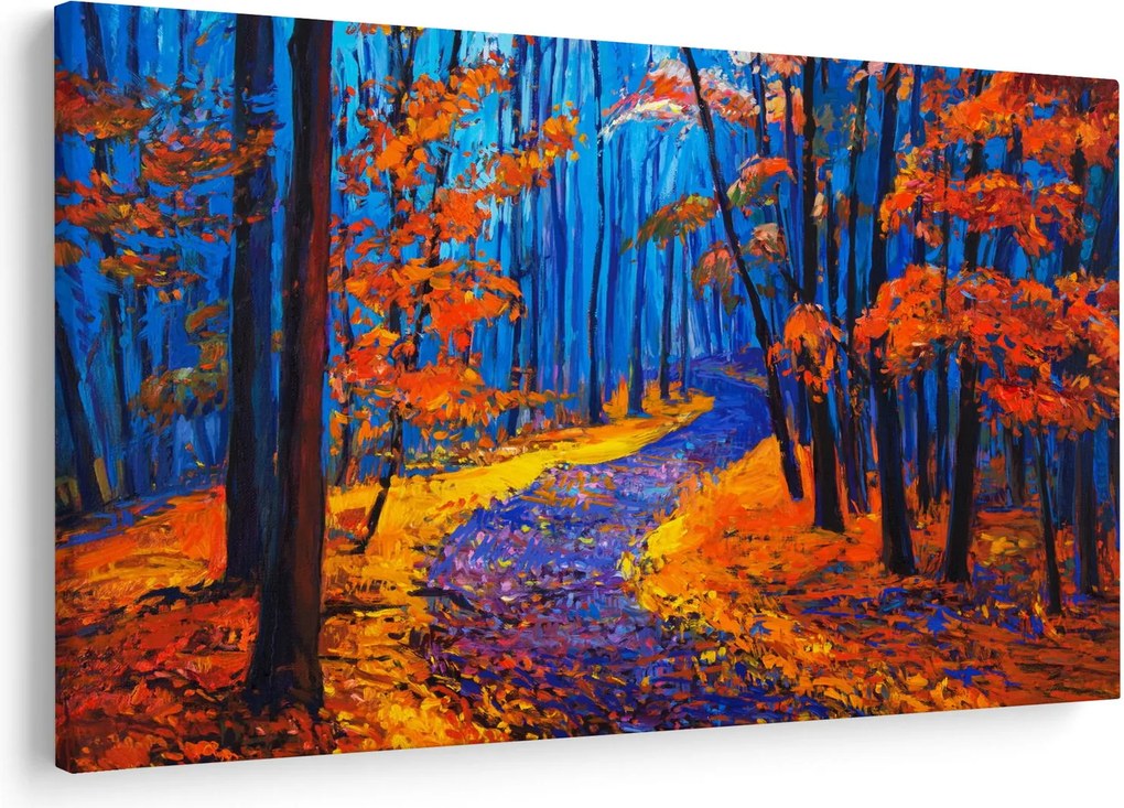 Tablou - Pădurea toamna (90x60 cm)
