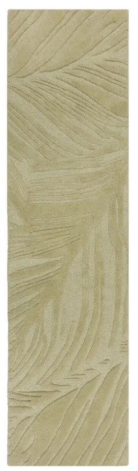 Covor vertip traversă din lână 60x230 cm Lino Leaf – Flair Rugs