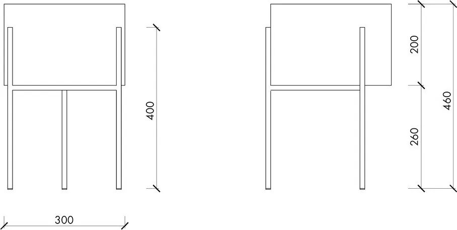 Ghiveci decorativ din metal ø 30 cm Maki – noo.ma