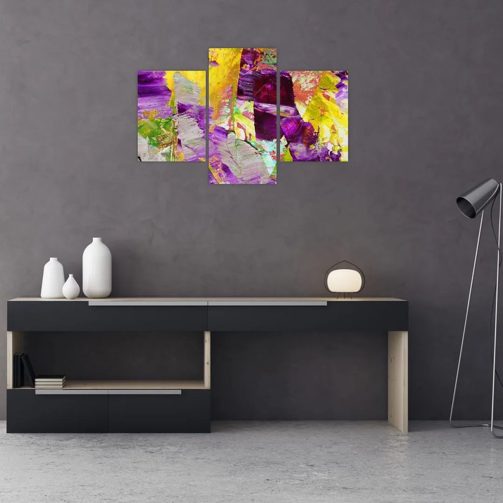 Tablou cu abstracție - pictura (90x60 cm)