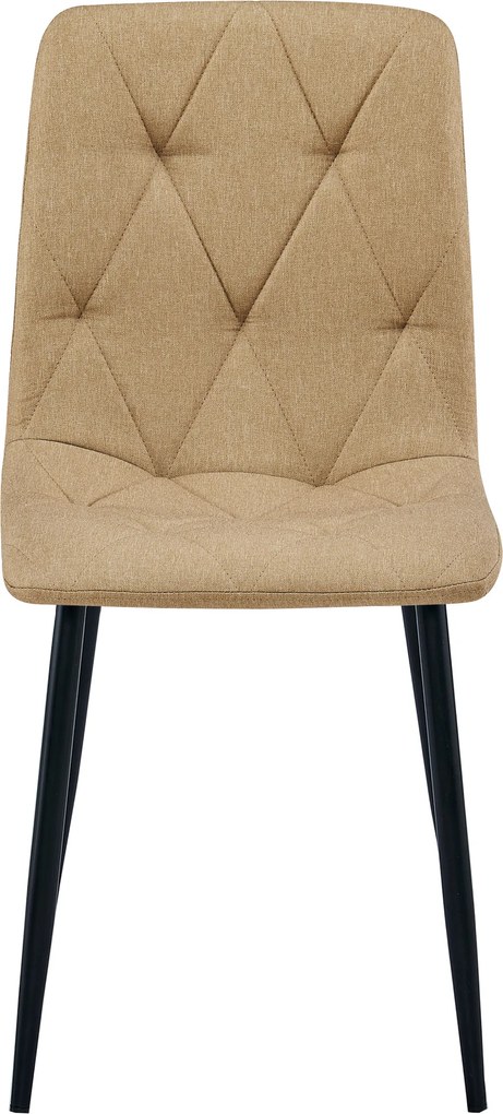 Scaun de masa LIBRA maro cu picioare negre