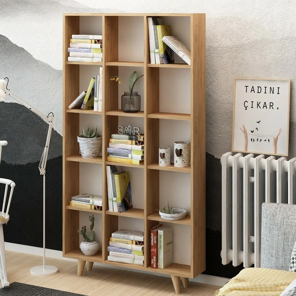 Bibliotecă Zipa Oak