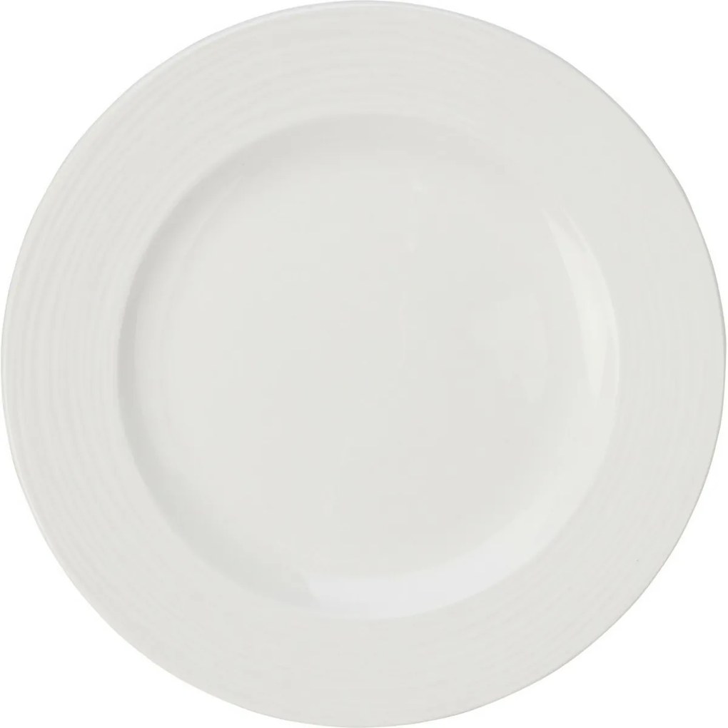 Farfurie de porțelan White, diametru 27 cm