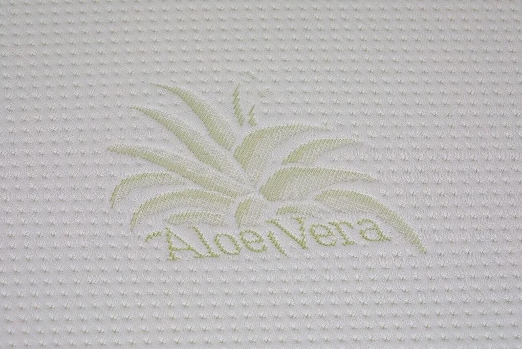 Topper saltea Green Future, Aloe Vera 7 zone de confort 180x200 cm