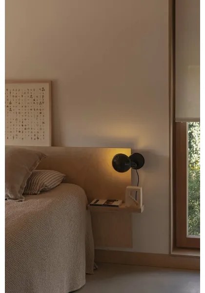 Lampă de masă cu clemă FARO 56100 2 în 1 BELA 1xE27/15W/230V negru