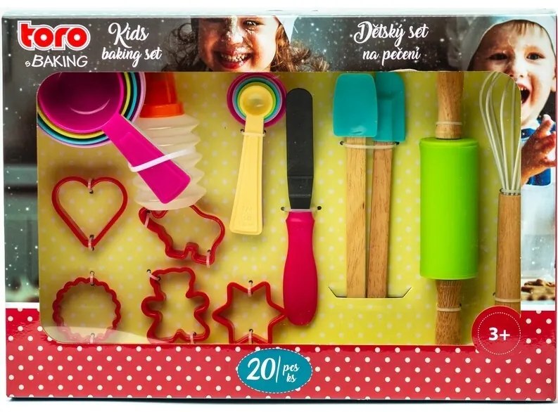 Set patiserie Toro pentru copii, 20 buc.