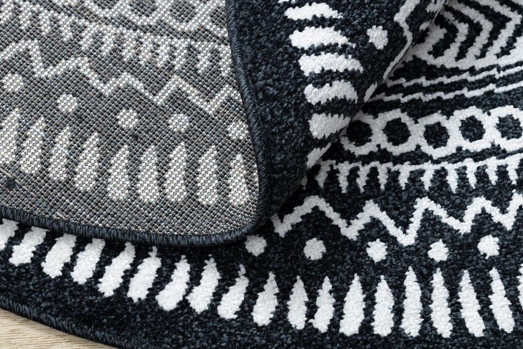 Covor FUN Napkin şerveţel cerc - fekete - SECUNDAR-COTATI PRODUSUL