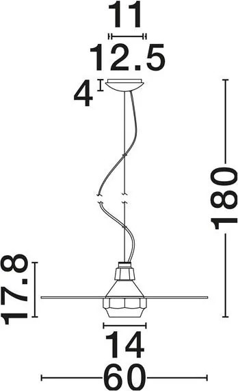 Pendul design modern LORA