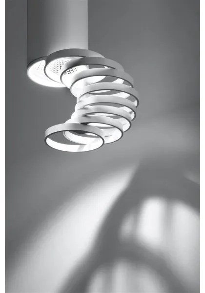 Lustră aplicată TUBA 1xGU10/50W/230V alb