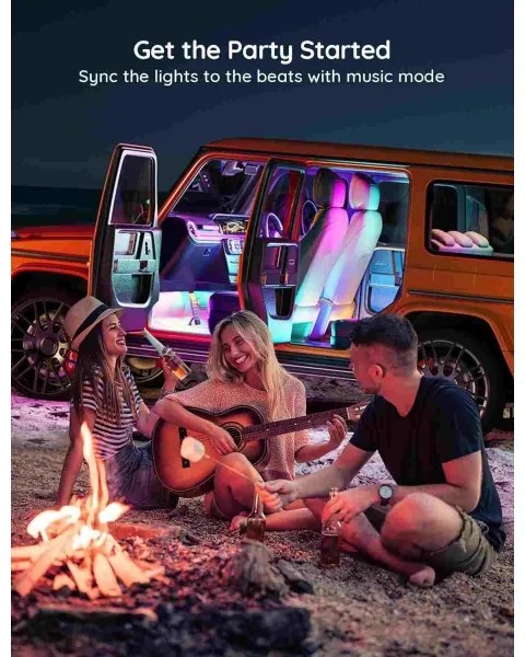 Benzi LED RGBIC auto inteligente Govee