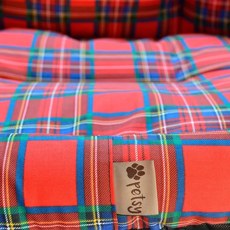 Culcuş pentru câine SCOTTY mărime M - 65 x 50 cm