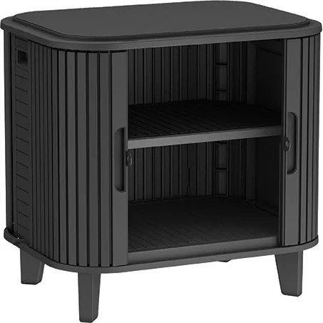 Cutie de depozitare pentru grădină gri din plastic Velo – Keter