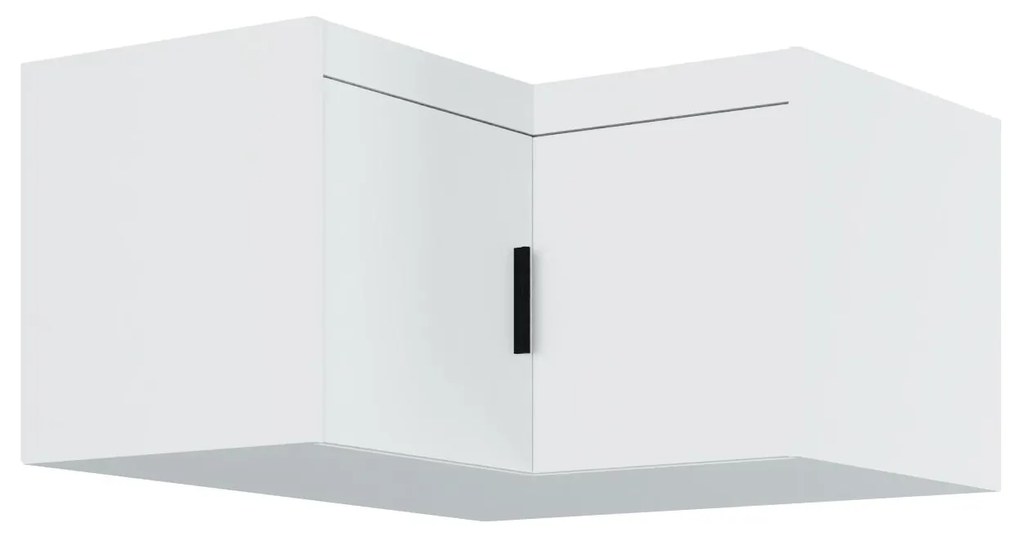 Suprastructură pentru dulap Elanor V (alb). 1096882