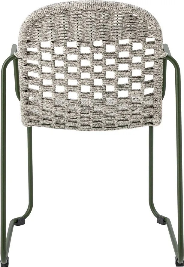 Scaun de grădină gri din metal Calana – Bloomingville